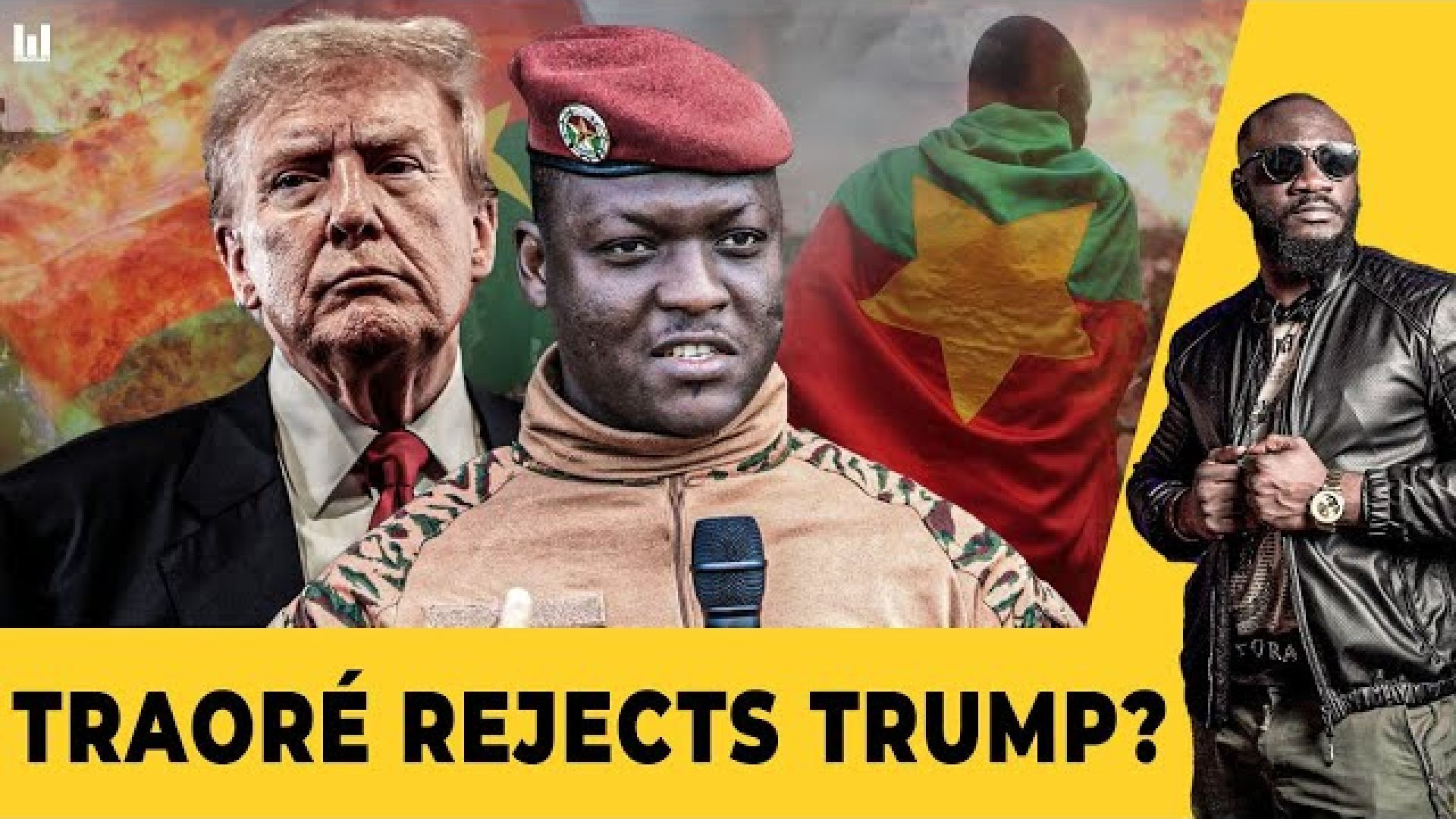 SHOCK _ IBRAHIM TRAORÉ REJECTS TRUMPS INVITATION